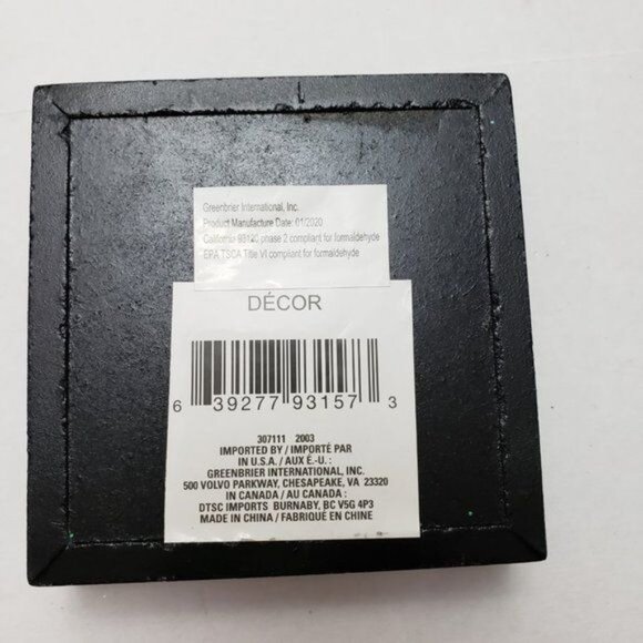 Inspirational black glitter shadow box, room decor - Picture 2 of 2